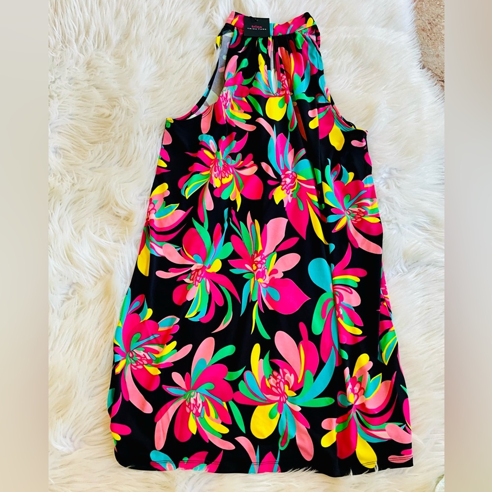 NWT TRINA TURK Mini Dress Size Large Waaaay cute! - Picture 2 of 4